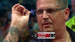 Gary Anderson throws a sensational 12 maximums in 2017 Dubai Final