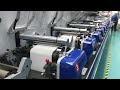 flexo printing from the printing to the sheets cutting