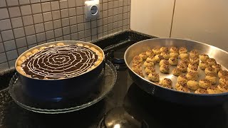 YEMEKLİ MİSAFİR HAZIRLIĞIM🍽🥰|MÜKEMMEL KEDİ DİLİ PASTA 🎂 |Tüm hazırlık sürecim 👌☕️