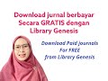 DOWNLOAD ARTIKEL JURNAL BERBAYAR SECARA GRATIS DENGAN LIBRARY GENESIS