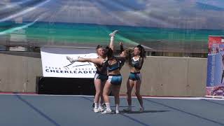 JNS ELASTICBIRDS Group Stunt Junior Allgirl Elite at Safari Open Air 2018