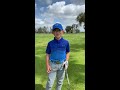 2019 little linksters pee swing contest 8yrs old