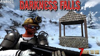 7 Days To Die - Darkness Falls Ep45 - Cold and Coiled up!
