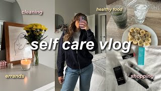 HEALTHY + FUN DAY IN MY LIFE VLOG (SELF CARE) | healthy habits, shopping & haul, productive & more!