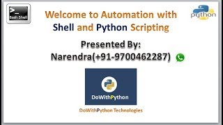 Automation with Shell and Python Scripting Demo