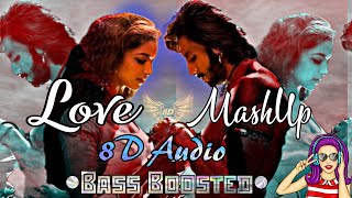 8D Audio - Love Mashup ×× Slowed ×× Reverb (Bass Boosted) Use Your Headphones #8d #bassboosted