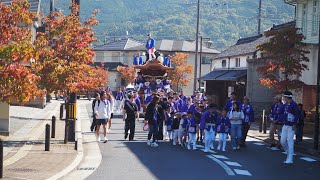 令和6年度橋本だんじり祭 本宮 午前曳行