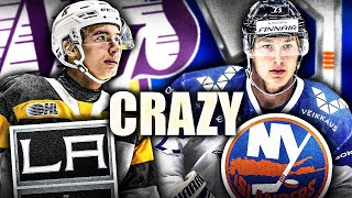CRAZY LA KINGS & NEW YORK ISLANDERS NEWS: 2021 NHL Top Prospects (Martin Chromiak, Aatu Raty) Draft