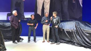 Keith Urban's Mustang unveiled at SEMA 2021 with Jay Leno and SEMA.