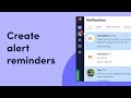 Create alert reminders | monday.com tutorials