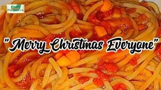 🍊Simple spaghetti recipe #ChristmasHanda #christmas #simplerecipe #trending #viralvideo #recipe