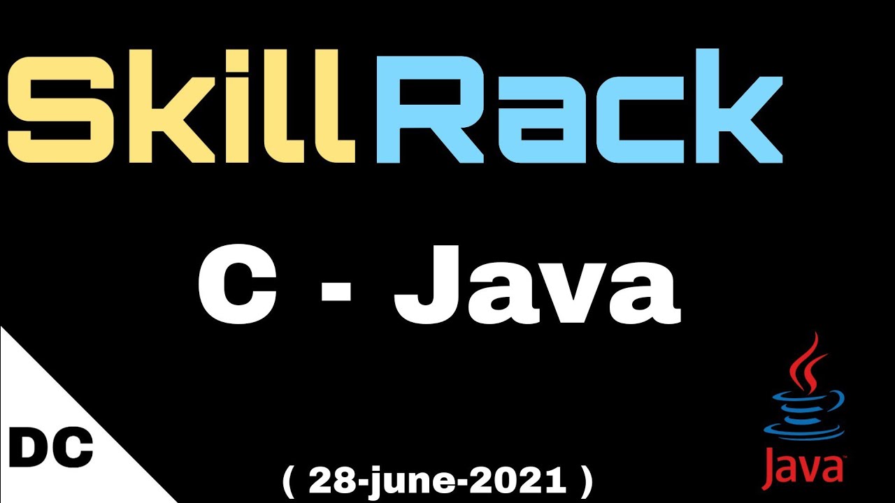 C Java Skillrack Daily Challenge Youtube