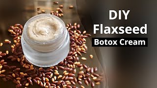 Flaxseed Gel on Face is More powerful than Botox, Removes Wrinkles, & tightens the skin, Night Cream