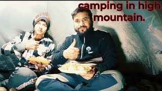 camping in high mountain.@fireandpot01