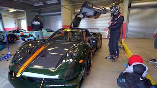 Pagani Huayra BC at Laguna Seca Hypercar Invitational 2020