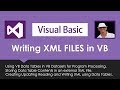 How use Data Tables with XML Files in Visual Basic VB.Net