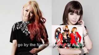 Kemy - do the right thing Park Bom Diss | 'Copied' 2NE1 Songs