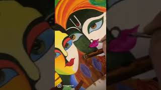 ​ @Vantage Kart #Abstract #Radhe #Krishna #Art #Painting 🎨  Highlights #Viral #Shorts - VantageKart