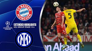 Bayern vs. Inter Milan: Extended Highlights | UCL Group Stage MD 6 | CBS Sports Golazo