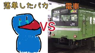 徒歩で電車に挑もうとした結果www【鉄オタ、色々とやらかすw】