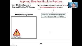 Example Application of Java ReentrantLock