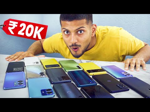 5 Best Smartphones Under ₹20,000 !