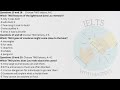 buckworth conservation group ielts listening test