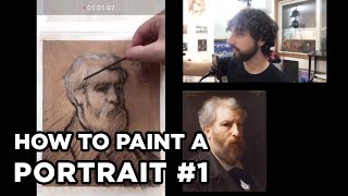 How to Paint a Portrait #1 - Drawing