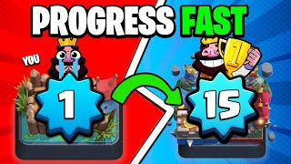 How to ACTUALLY Progress Fast in Clash Royale (No P2W)