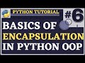 Encapsulation In Python | Python Tutorial for Beginners | Python