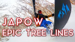 Japow: Epic Japanese Tree Lines + Creek Adventure