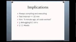 S001 Software Development: Test Driven Development: The Three Rules of TDD (Uncle Bob)