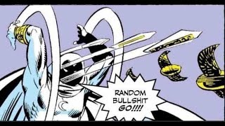 Moon Knight is a master of Random Bullshit...