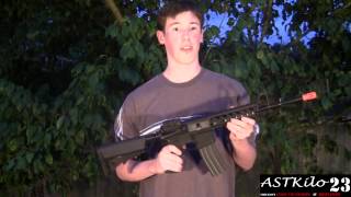 REVIEW: G\u0026G Combat Machine M16 Raider (Black) Airsoft Electric Gun  -ASTKilo23-