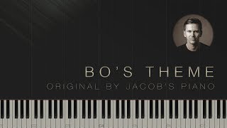 Bo's Theme - Jacob's Piano \\ Synthesia Piano Tutorial