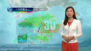 早晨天氣節目(08月14日上午7時) - 科學主任李鳳瑩