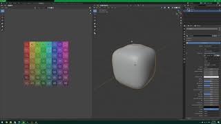 Demonstration of Unity's vertex splitting