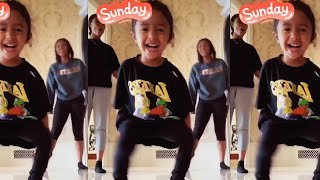 Watch Kobe Bryant's Daughter Bianka Crash Big Sister Natalia's TikTok Dance Video