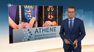 ZDF Heute Plus TV Nachrichten Neues Zentrum für Cyber Sicherheit Athene Benjamin Kunz Mejri Whitehat