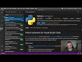 l04 python machine learning course visual studio code installation