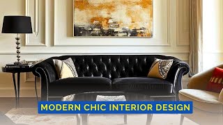 How to Achieve Modern Chic Interior Design (Tips and Ideas)