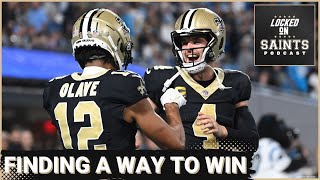 POSTCAST: New Orleans Saints find a way to win vs. Panthers, but improvements needed