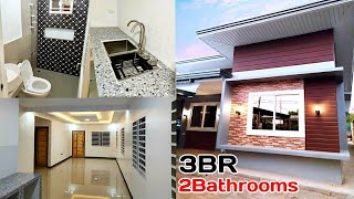 Mura at Sobrang Ganda nito Labas at Loob | Single Detached Bungalow House 83sqm 3Bedrooms 2Bathrooms