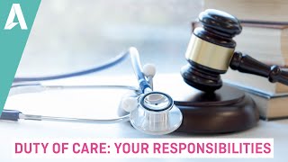 Duty of Care: Your Responsibilities - Sample