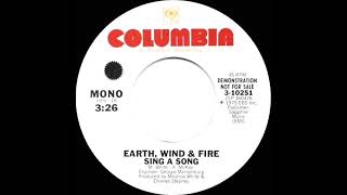 1976 Earth, Wind & Fire - Sing A Song (mono radio promo 45)