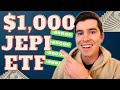 I'm Putting $1,000 Into JEPI | How Much Will I Make in Dividends?