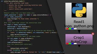 Python autocrop script for Nuke
