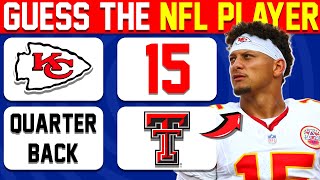 Guess the NFL Player in 4 Clues! | NFL Quiz Challenge