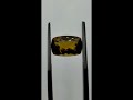 dravite tourmaline cushion cut origin africa