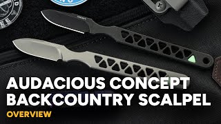 Audacious Concept Backcountry Scalpel Gen 3 - CPM-20CV EDC Fixed Blade - Overview